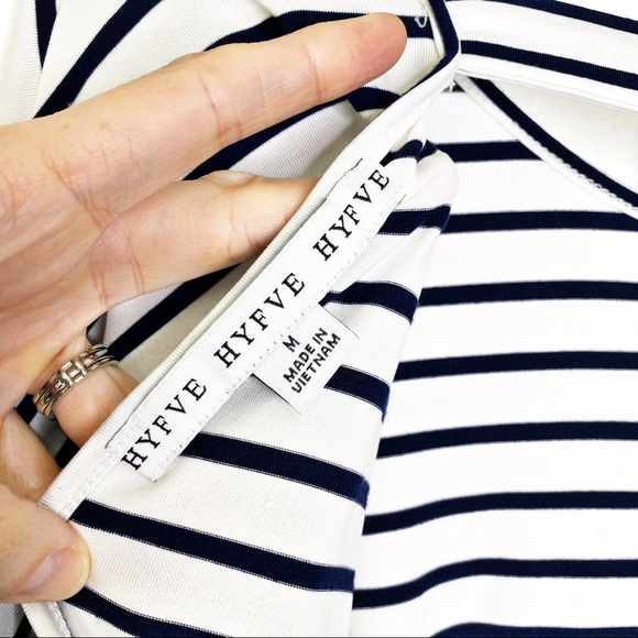 HYFVE Oversized Striped Tunic Dress - Picture 5 of 6